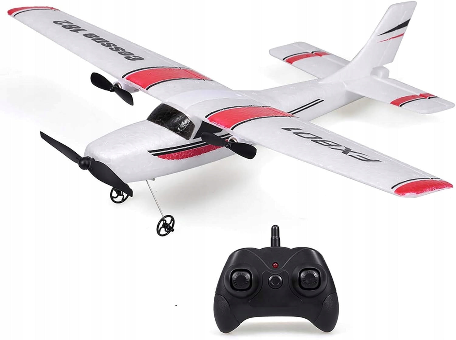 RC aircraft Cessna 182 FX801 2.4GHz foam glider with remote control