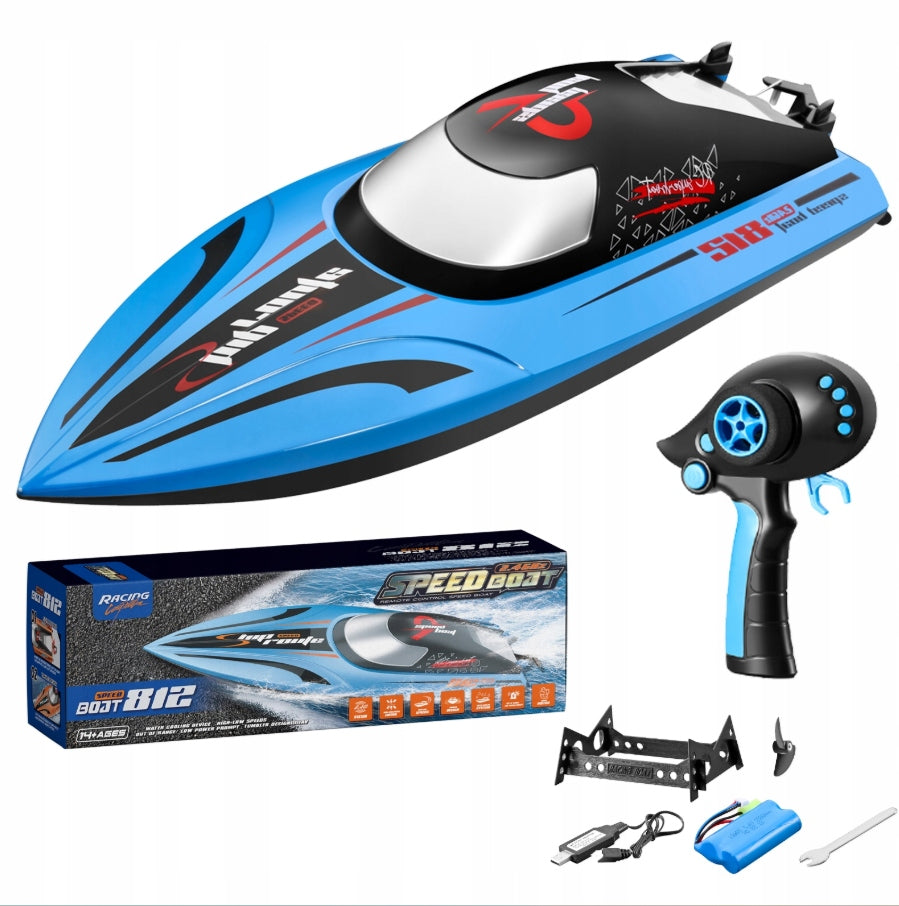 RC boat 812 2.4GHz 35 km/h – fast remote controlled racing boat
