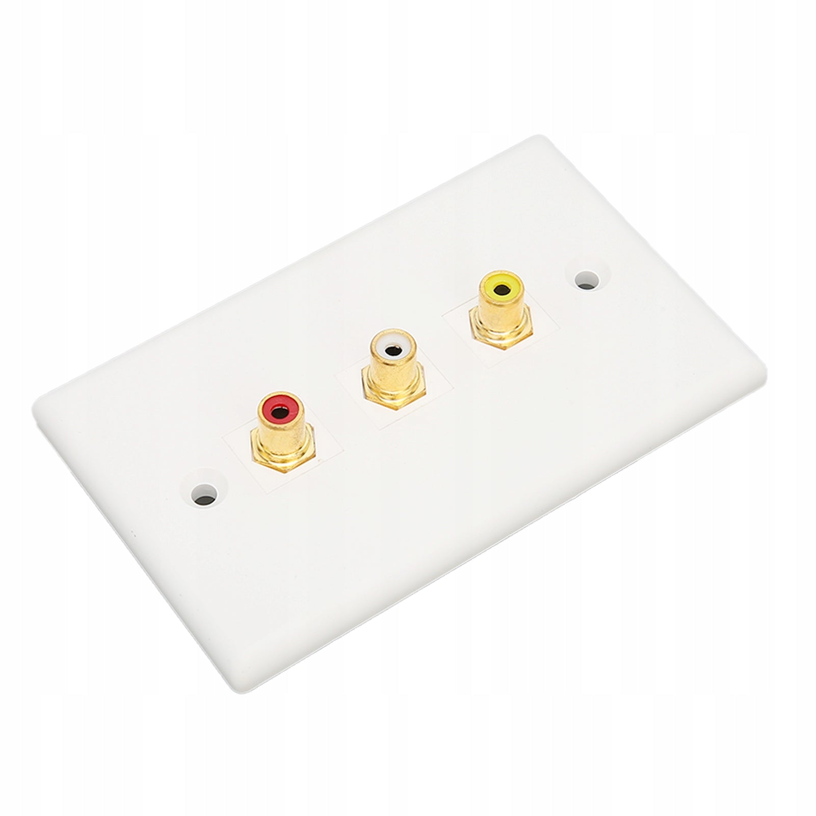 RCA Wall Plate, Zota Plated 3 Asks Wall RCA for DVD Players for