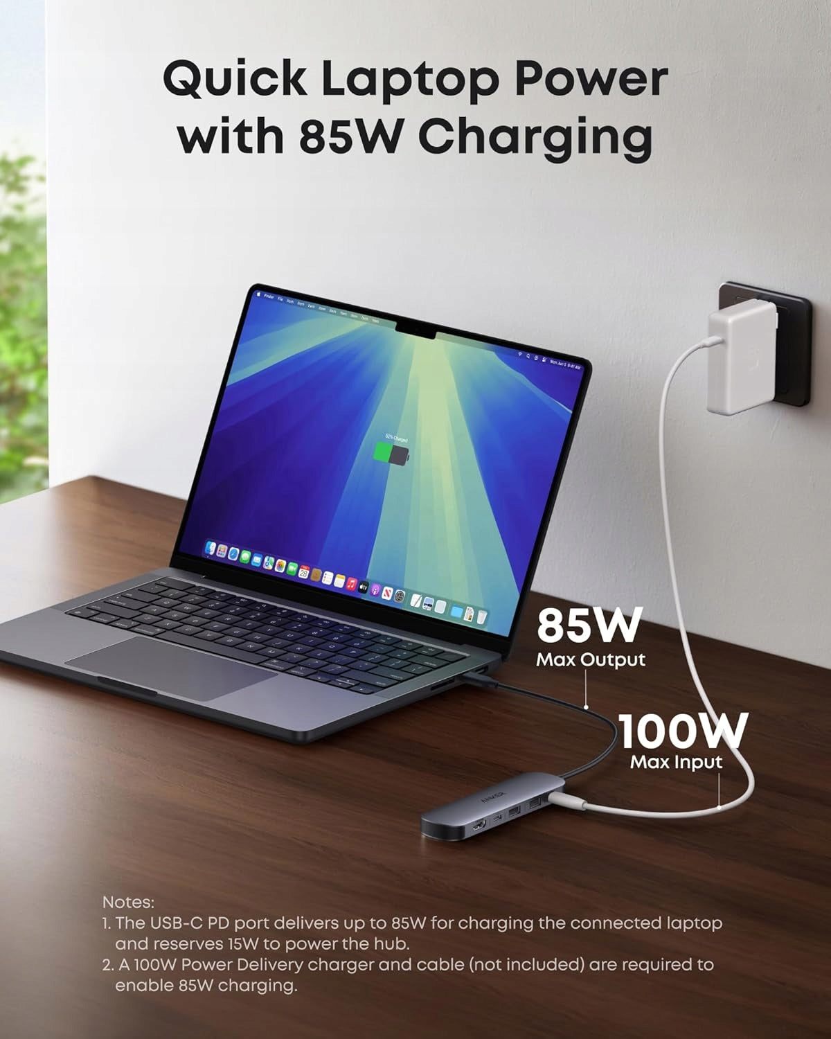 READER HUB USB-C 7IN1 HDMI 4K 60HZ PD 85W SD MICROSD Packaging status original