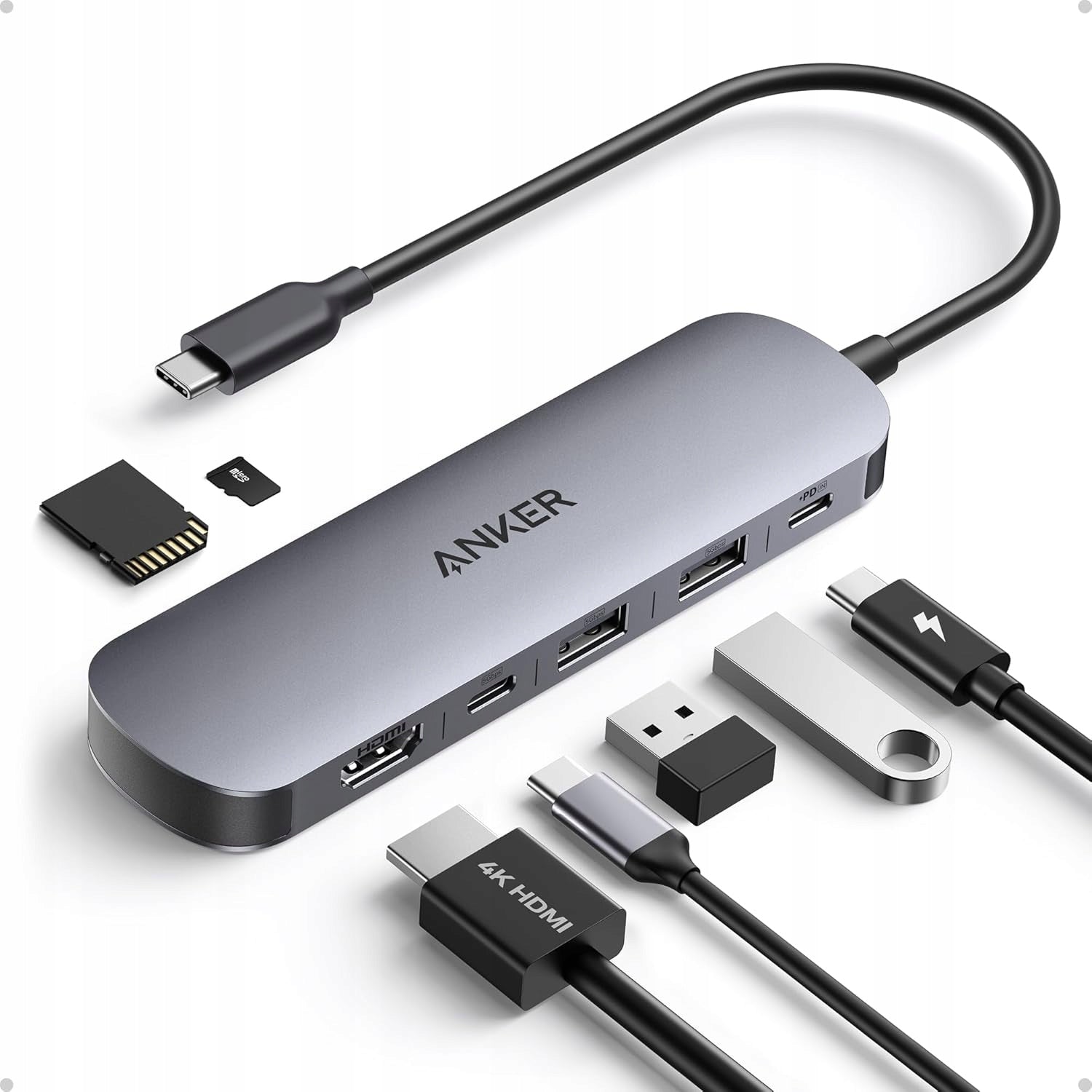 READER HUB USB-C 7IN1 HDMI 4K 60HZ PD 85W SD MICROSD