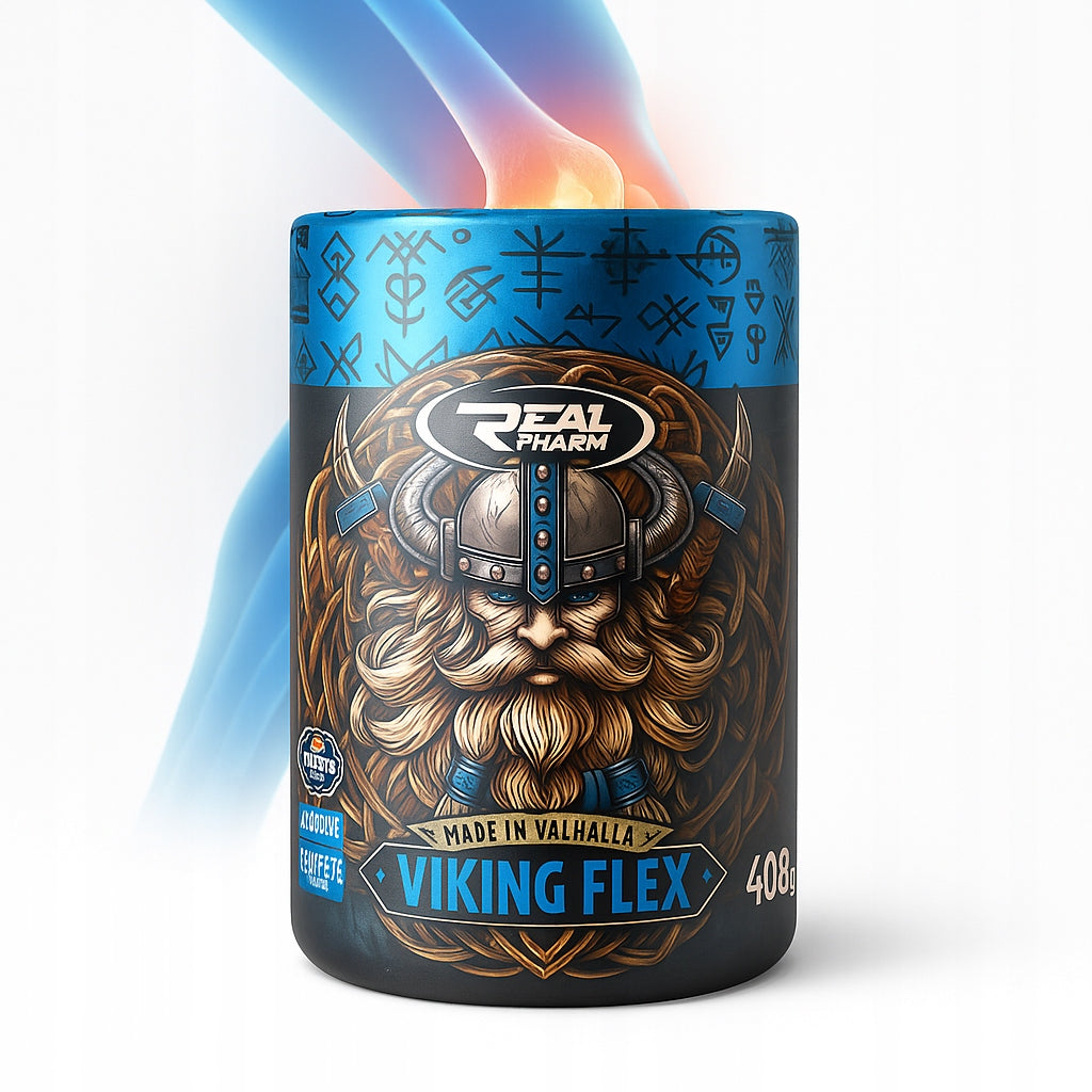 REAL PHARM VIKING FLEX 400 g – Collagen + Joint Support – Mango Maracuja