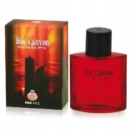 REAL TIME EDT MEN HOT CANYON 100ML EAU DE TOILETTE FOR MODERN MEN