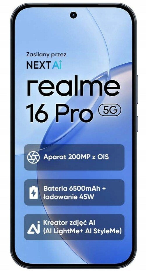 REALME 16 Pro 5G 6,78" 8/256GB AMOLED 144Hz BT5.4 WIFI5 GPS Charger included no
