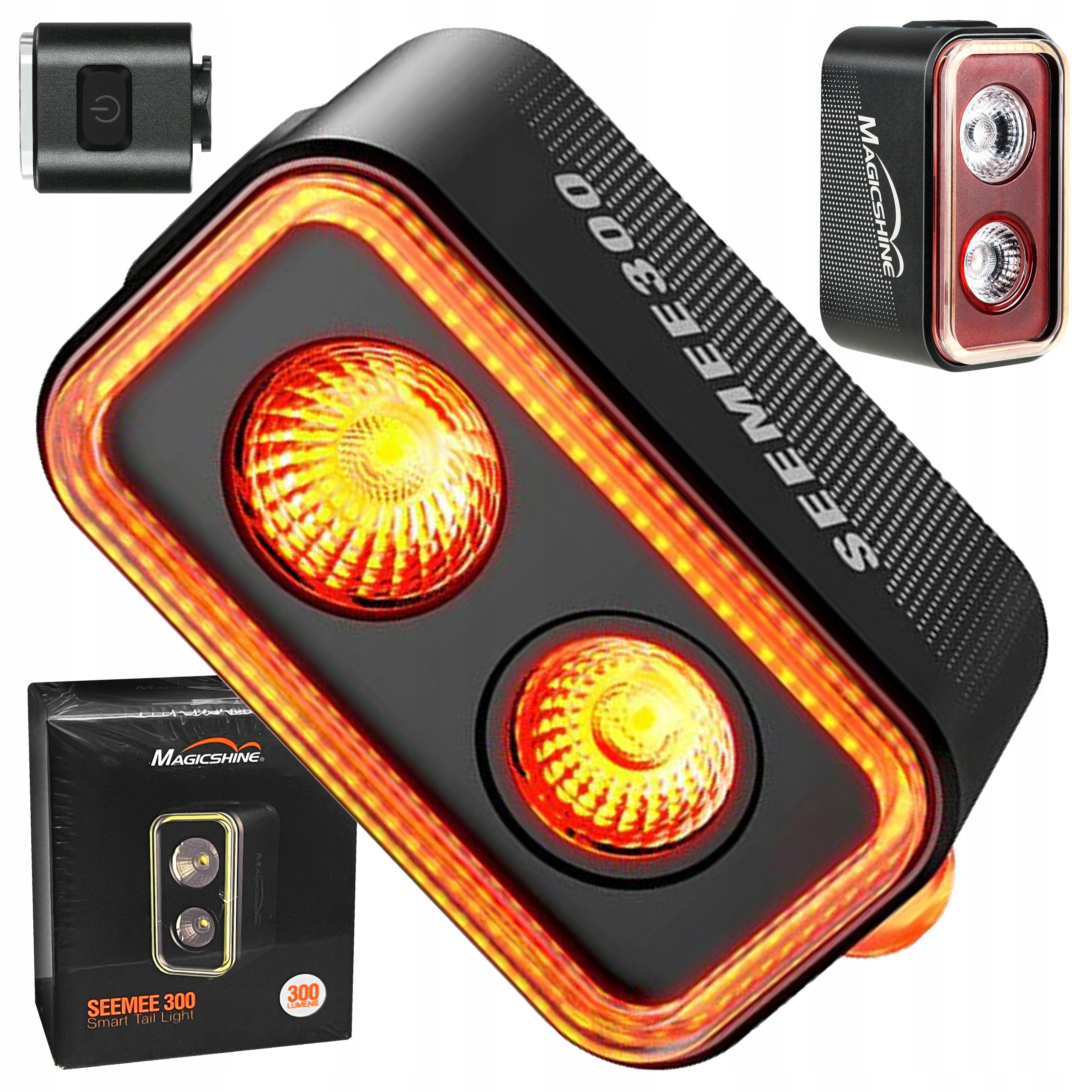 REAR BICYCLE LIGHT MAGICSHINE SEEMEE 300 lm MOTION SENSOR 360° USB-C