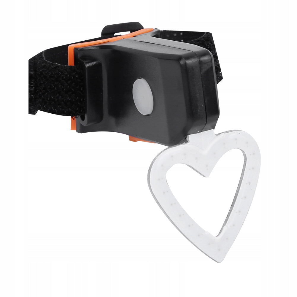 REAR BIKE LIGHT LED HEART WATERPROOF WITH USB MTB CHARGING Manufacturer code TJ17651-01
