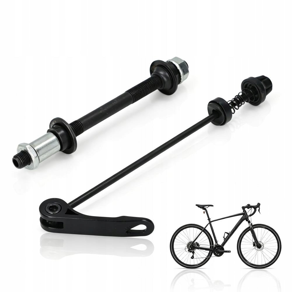 REAR HUB AXLE FOR BICYCLE MACHINE BEARINGS 175MM WITH QUICK RELEASE
