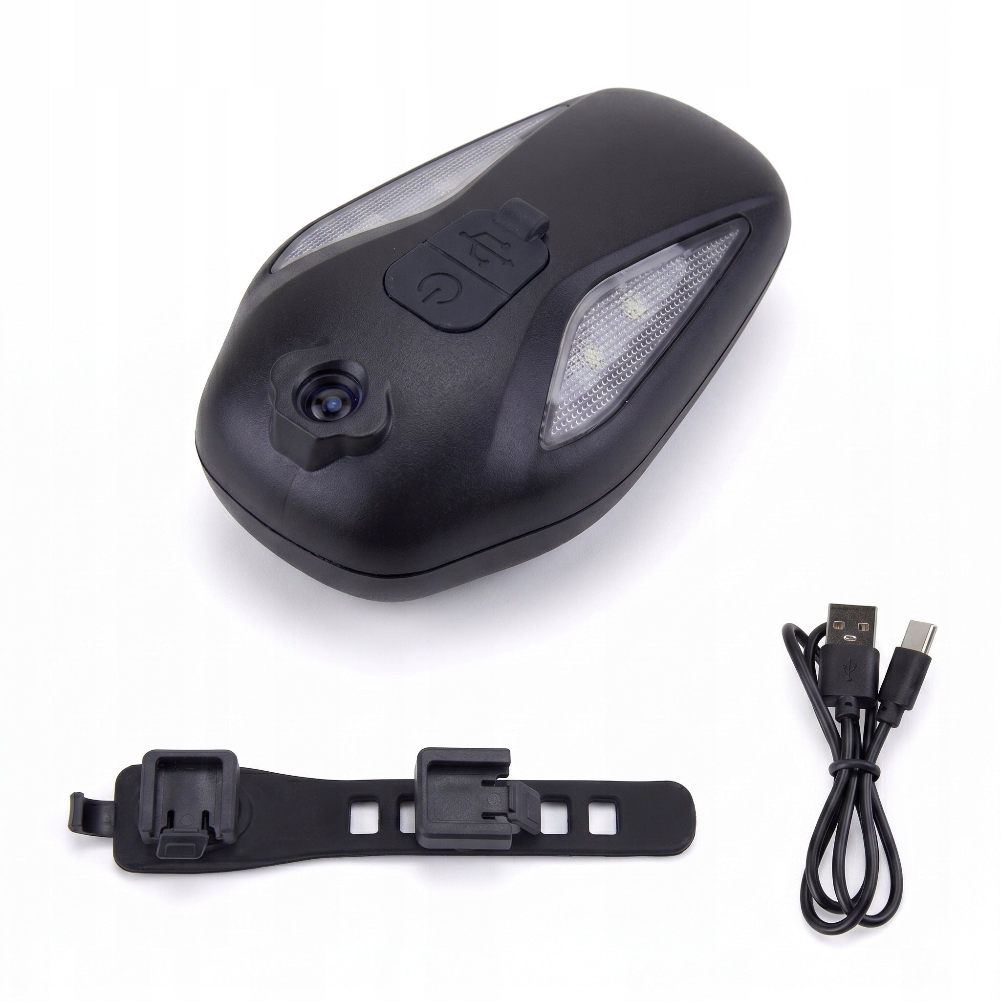 REAR LED BICYCLE LIGHT WITH ANGEL WING PROJECTION, 4 MODES, USB-C Manufacturer code 3831127634569