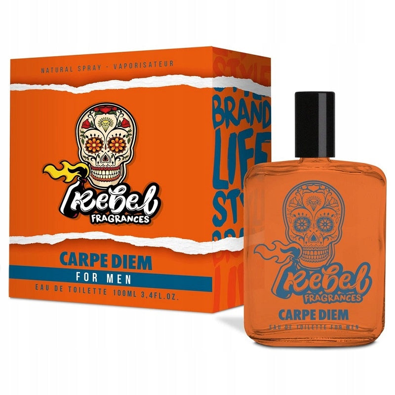 REBEL Carpe Diem Men eau de toilette EDT fragrance for men 100ml