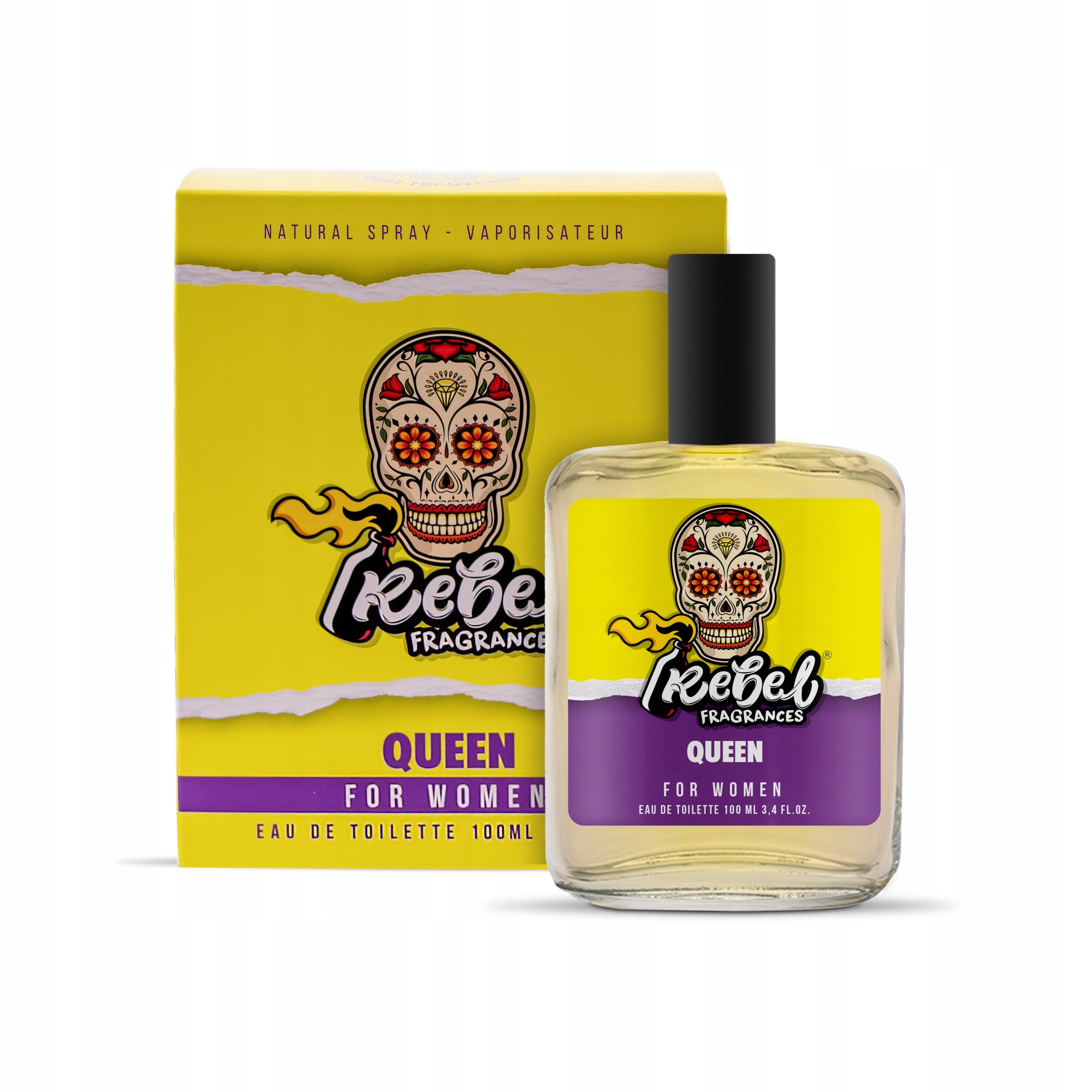 REBEL QUEEN Eau de toilette for Women, 100 ml