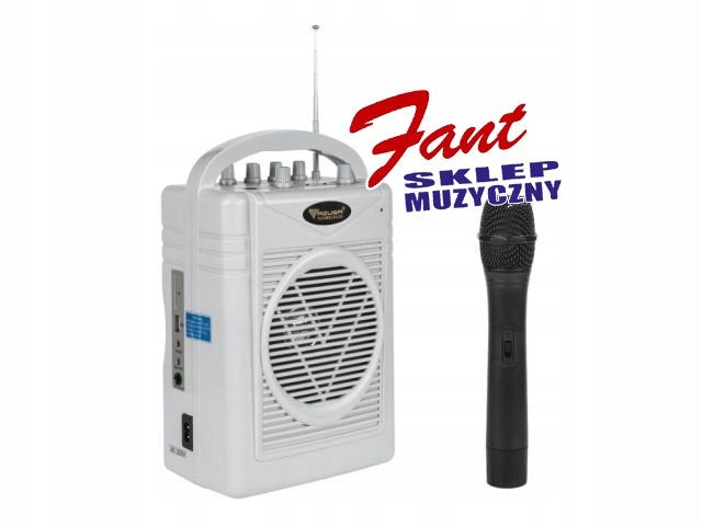 REBEL portable sound system SH222U 3xmicrophone USB BT FM cover