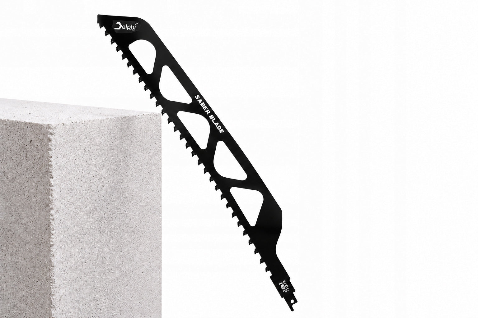 RECIPROCATING JIGSAW BLADE FOR CUTTING CONCRETE AERATED CONCRETE Brand Delphi tools