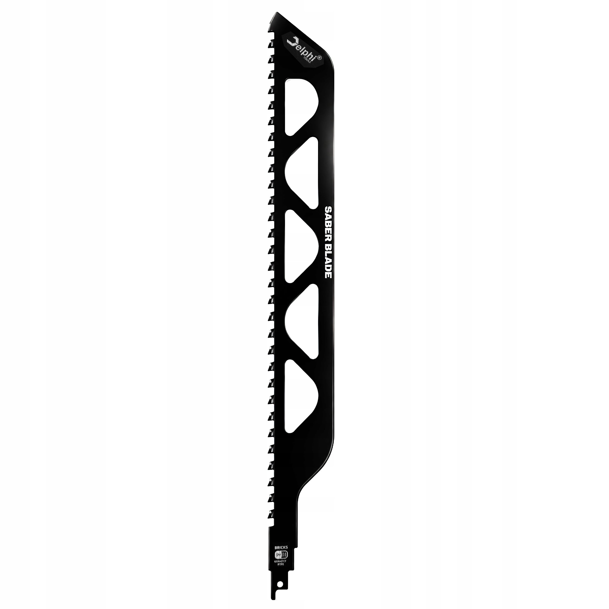 RECIPROCATING JIGSAW BLADE FOR CUTTING CONCRETE AERATED CONCRETE Manufacturer code Brzeszczot o Pił Szablastych Cięcia Pustaków