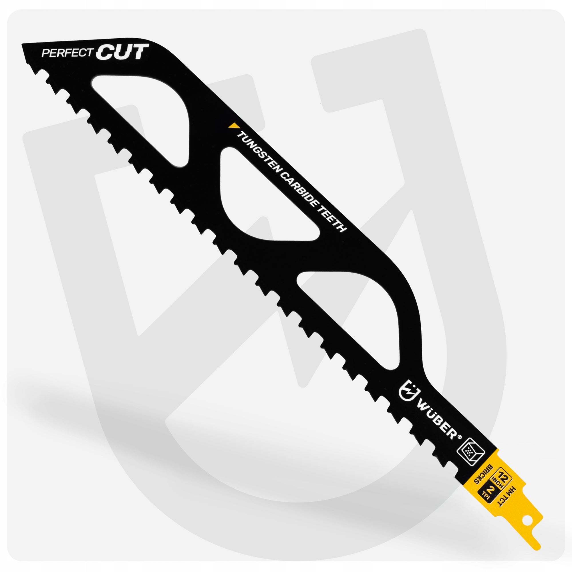 RECIPROCATING SAW BLADE BRICK JIGSAW KNIFE 12" WUBER Manufacturer code W01006 BRZESZCZOT DO PIŁY