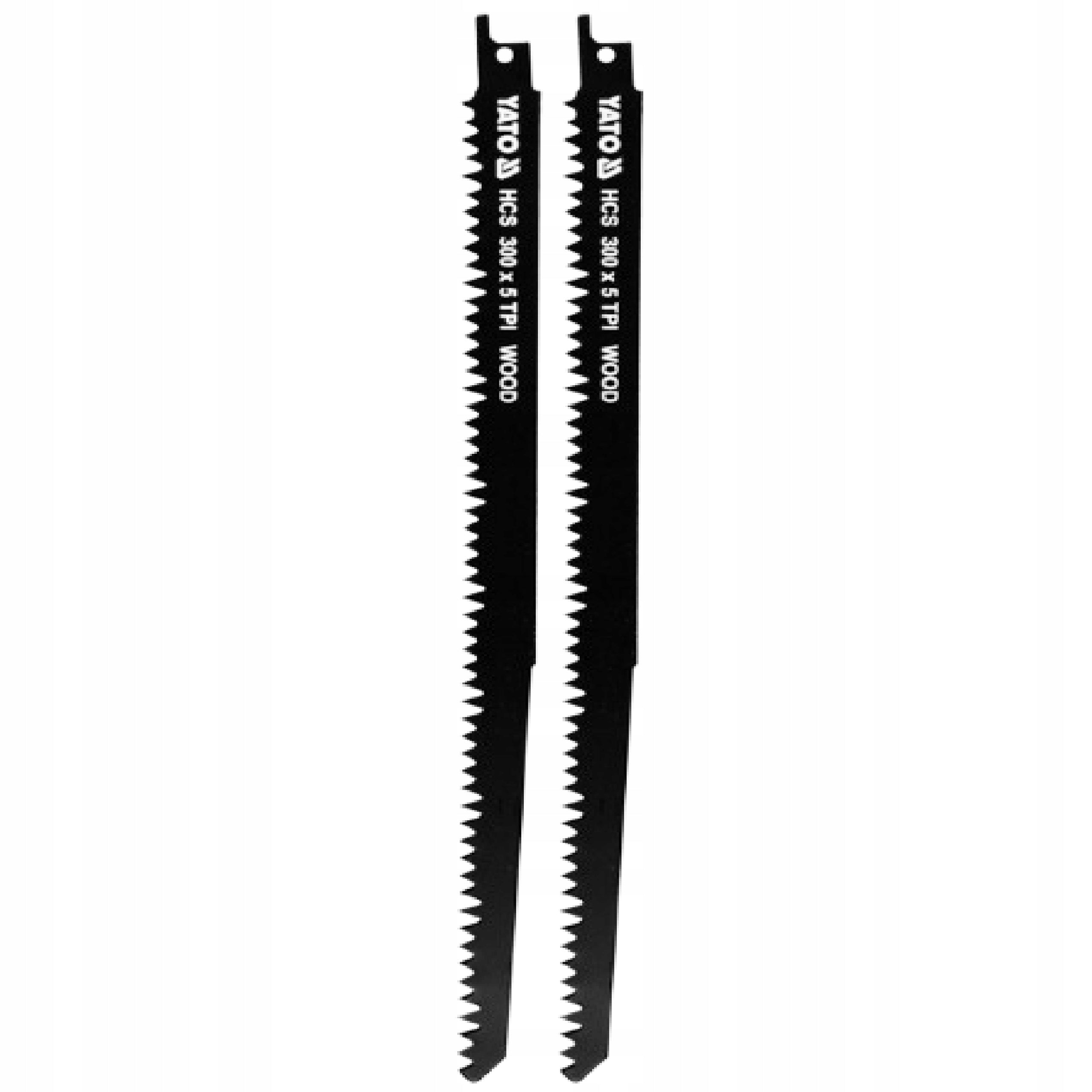 RECIPROCATING SAW BLADE FOX TAIL SET OF 2 SAW BLADES FOR BRANCH 300MM Packaging status original