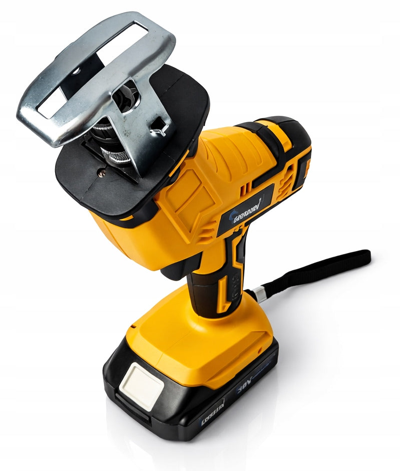 RECIPROCATING SAW CORDLESS JIGSAW 24V + 2 AKU + 4 SAW BLADES strong Battery voltage 36 V