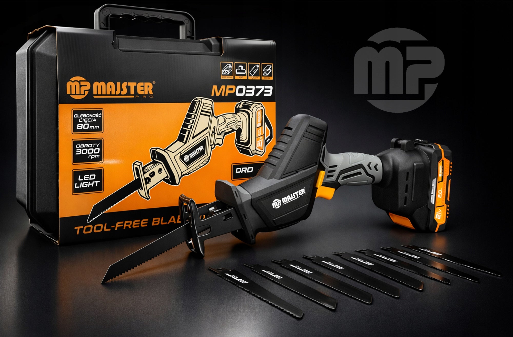 RECIPROCATING SAW CORDLESS JIGSAW FOX TAIL ELECTRIC 10XKMP0373 Packaging status original