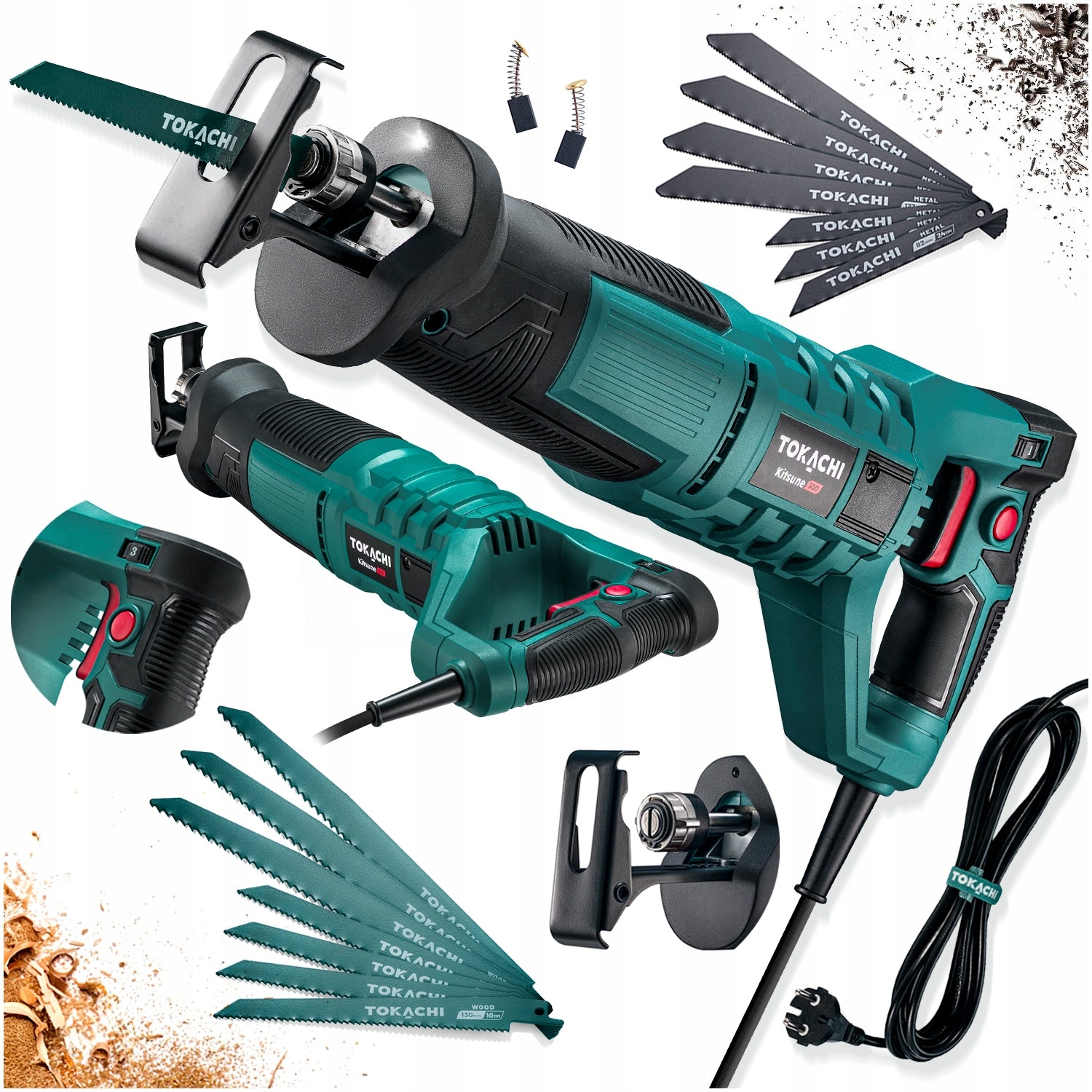 RECIPROCATING SAW FOX TAIL JIGSAW ELECTRIC WOOD METAL SAW