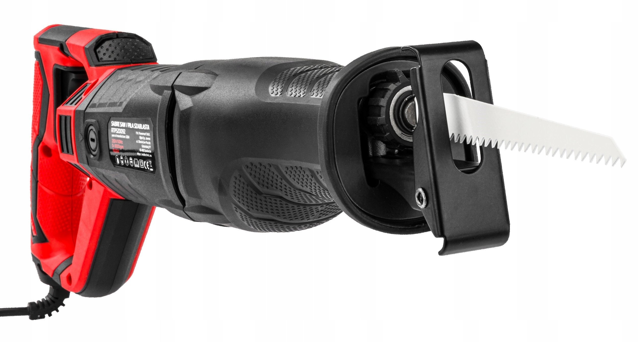 RECIPROCATING SAW JIGSAW FOX TAIL ELECTRIC 1800W 12 X ROTARY KNIFE!!! Depth of cut in wood 200 mm
