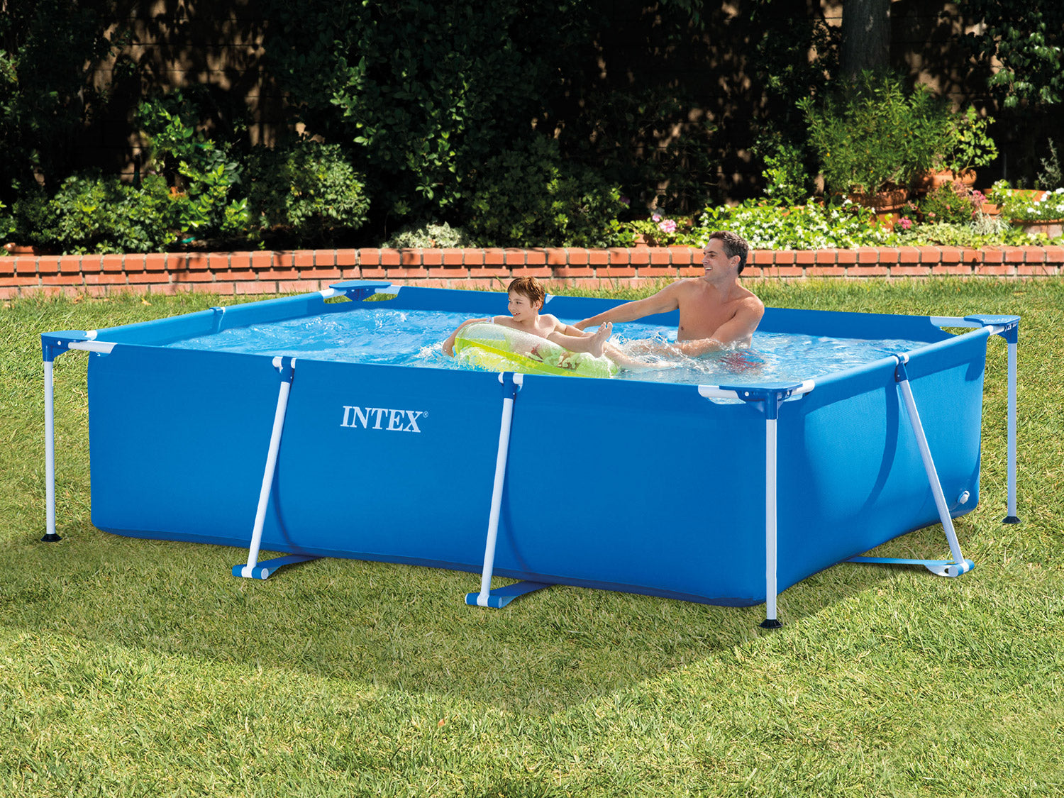 RECTANGULAR GARDEN POOL 300x200 INTEX Manufacturer code 28272