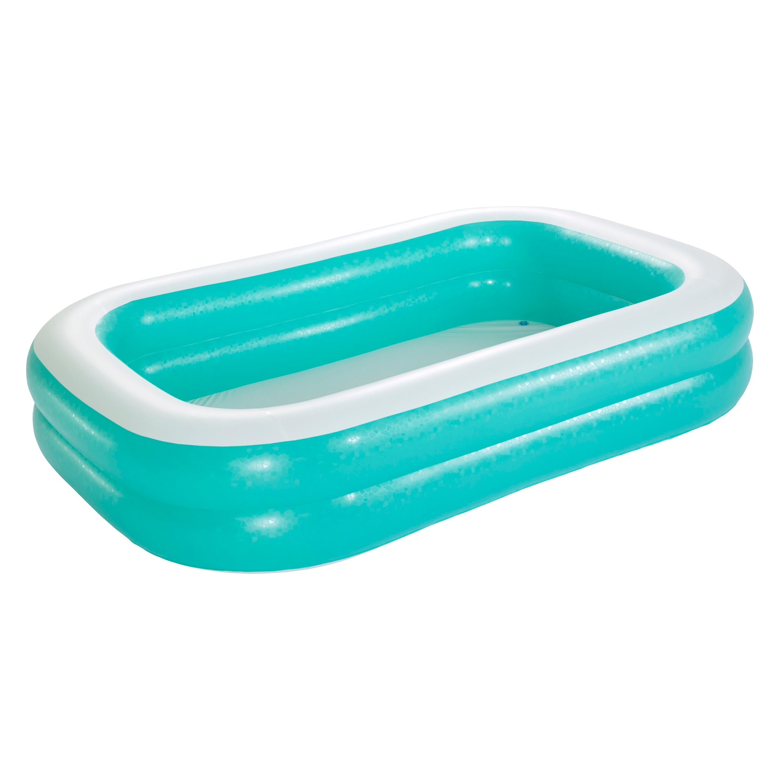 RECTANGULAR INFLATABLE POOL ONE TWO FUN 262x175 cm