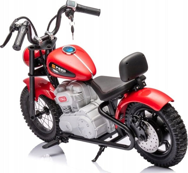 RED BATTERY MOTOR 36V 2 WHEEL PUMPED WHEELS MOTOR 350W Maximum speed 7 km/h