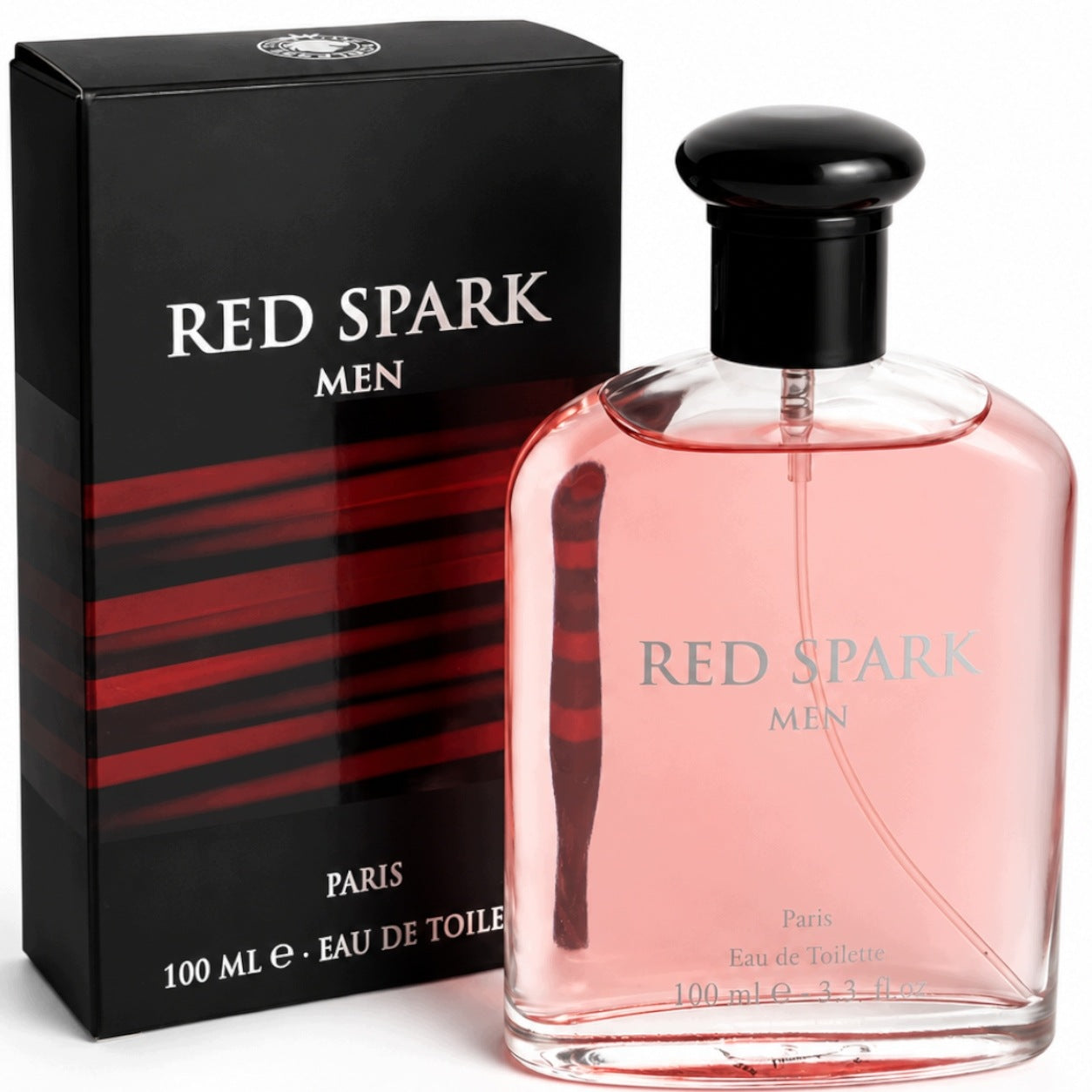 RED SPARK MEN'S PERFUME EAU DE TOILETTE MEN FRESH AROMATIC 100ml