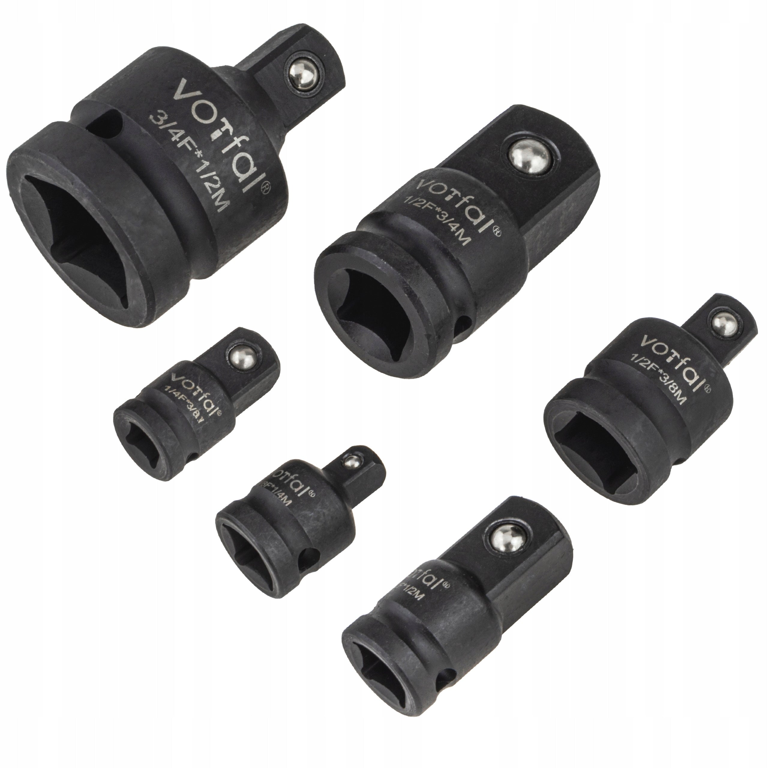 REDUCTIONS IMPACT REDUCTION ADAPTERS CAP 1/2 3/8 3/4 1/4 6 EL Brand Vorfal