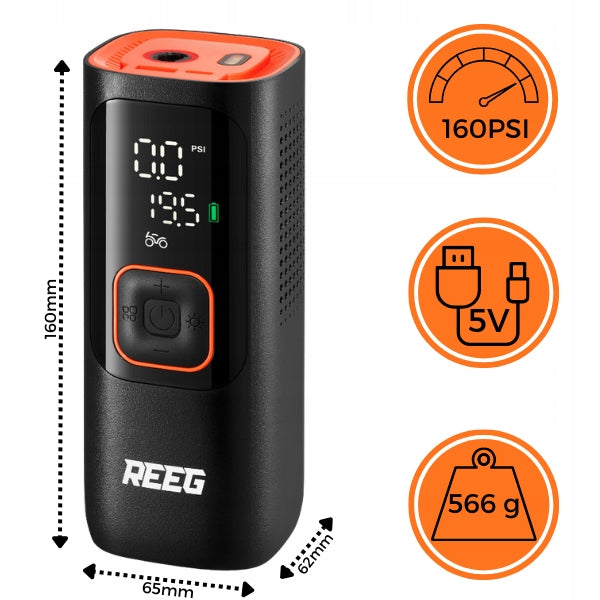 REEG Electric pump Reeg Air Pump PRO car compressor 7500mAh Model Air Pump PRO