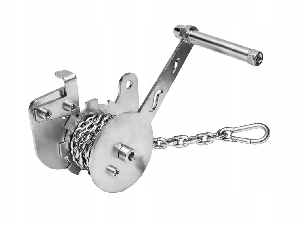 REEL + CHAIN GRILL TRIPOD LOCK ONE-WAY GRATE ADJUSTMENT Manufacturer code GT003
