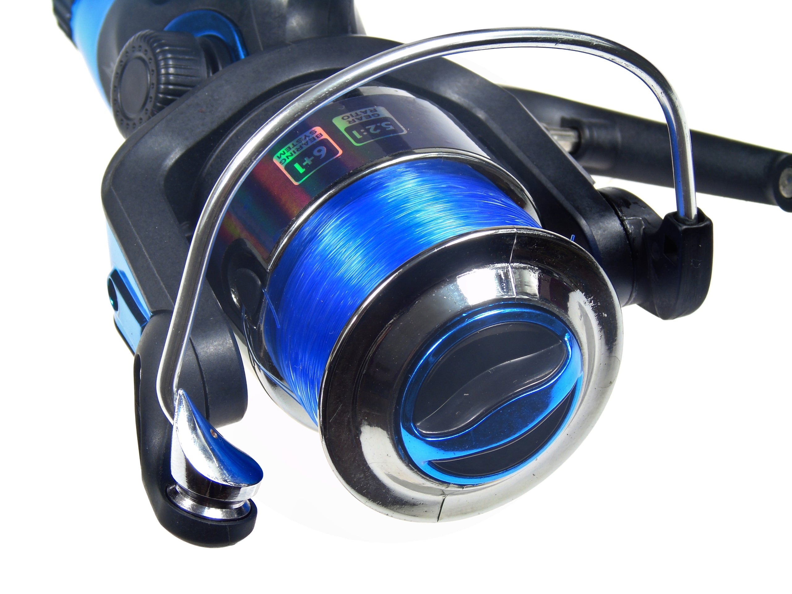 REEL FEEDER KARP 4000 5.2:1 7 bearings with fishing line Manufacturer code FD 4000 BLU
