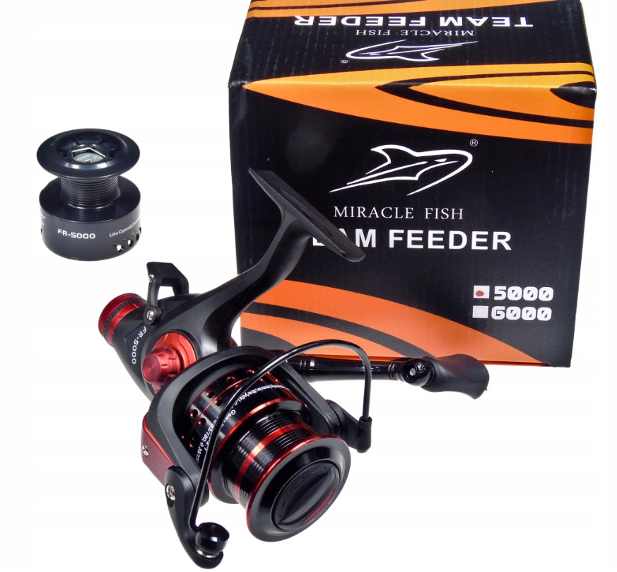 REEL FR5000 FREE GEAR 9bb CARP METAL MIRACLE FISH