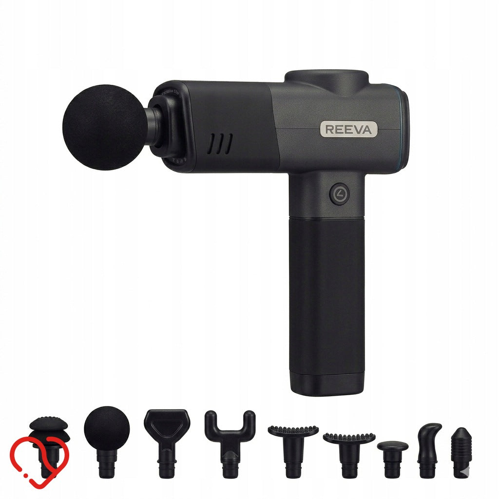 REEVA PROPISTOLET MASSAGER FOR BACK AND BODY 8 TIPS