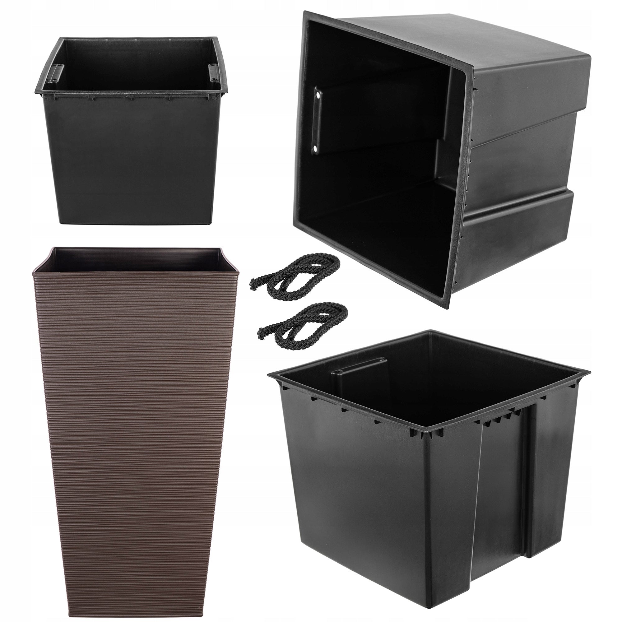 REFILL FOR POT REFILLS FLOWER POT 35 x 35 cm SQUARE UNIVERSAL Material synthetic material