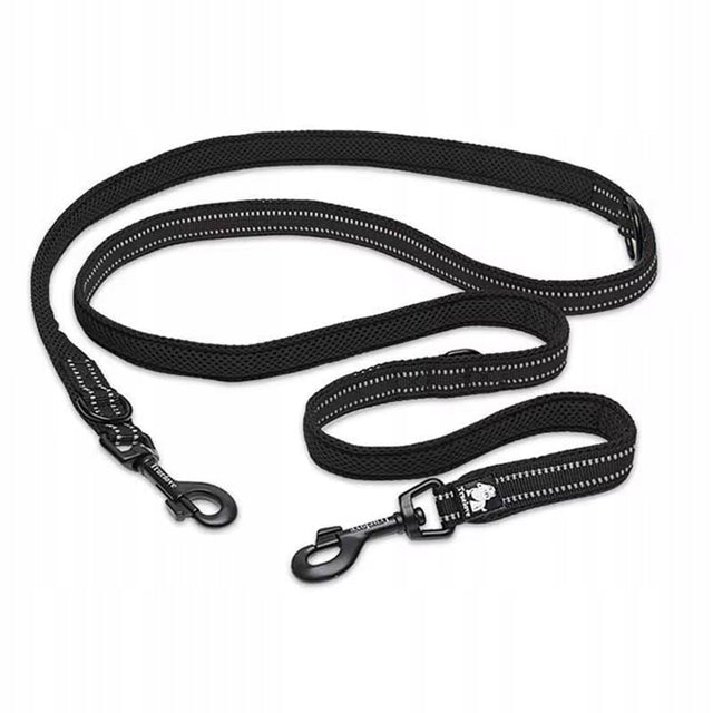 REFLECTIVE DOG LEASH TRUELOVE ACTIVE PRO 200CM BLACK M Brand Truelove