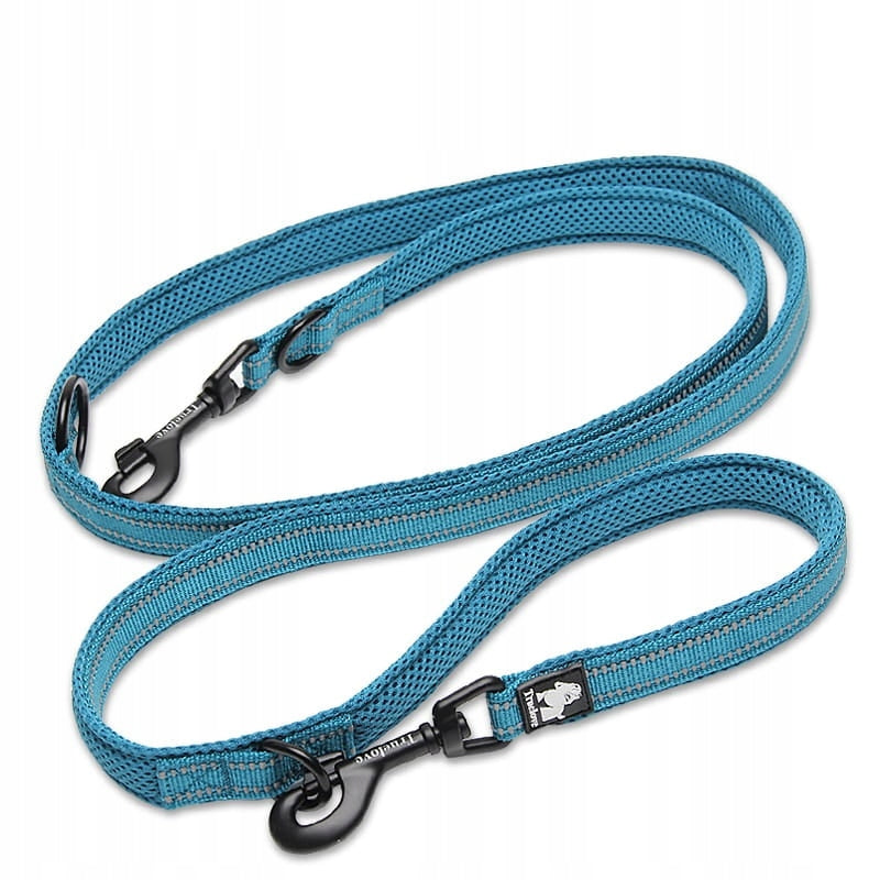 REFLECTIVE DOG LEASH TRUELOVE ACTIVE PRO 200CM BLUE S