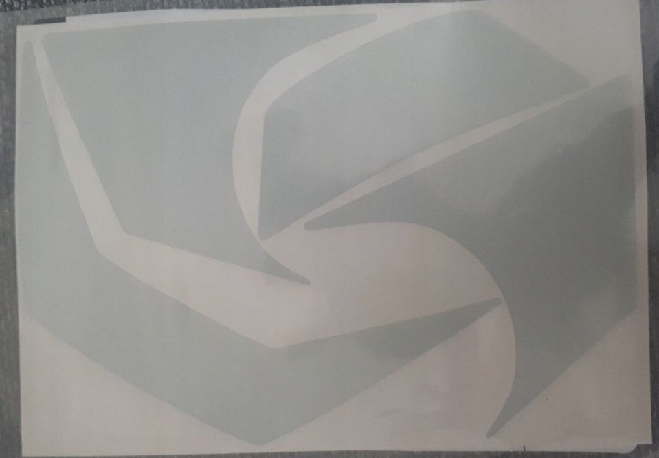 REFLECTIVE STICKERS FOR HELMET SHARK SPARTAN RS / SPARTAN RS CARBON