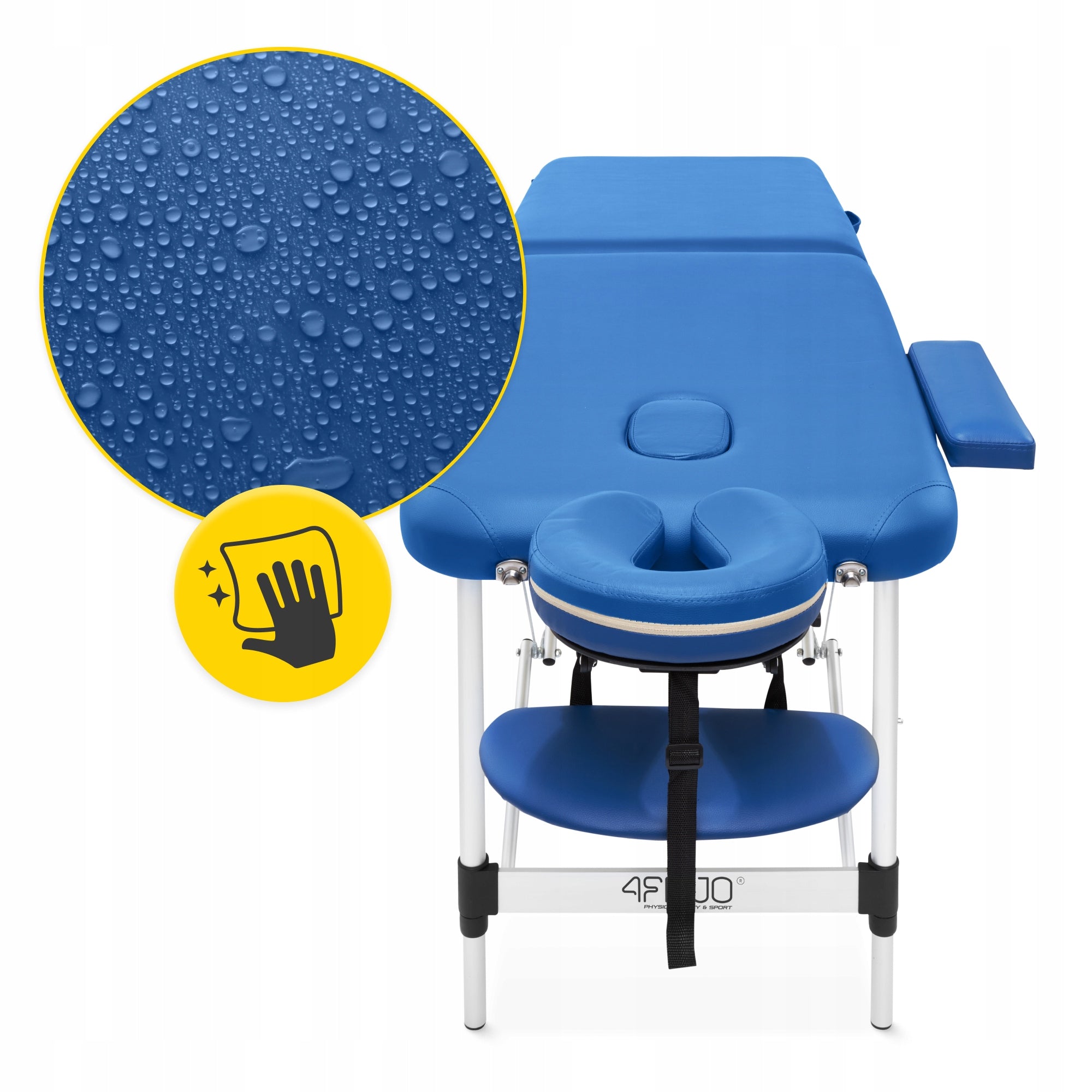 REHABILITATION MASSAGE TABLE FOLDING ALUMINUM PORTABLE BED COVER Manufacturer code TABLEW60BLUE