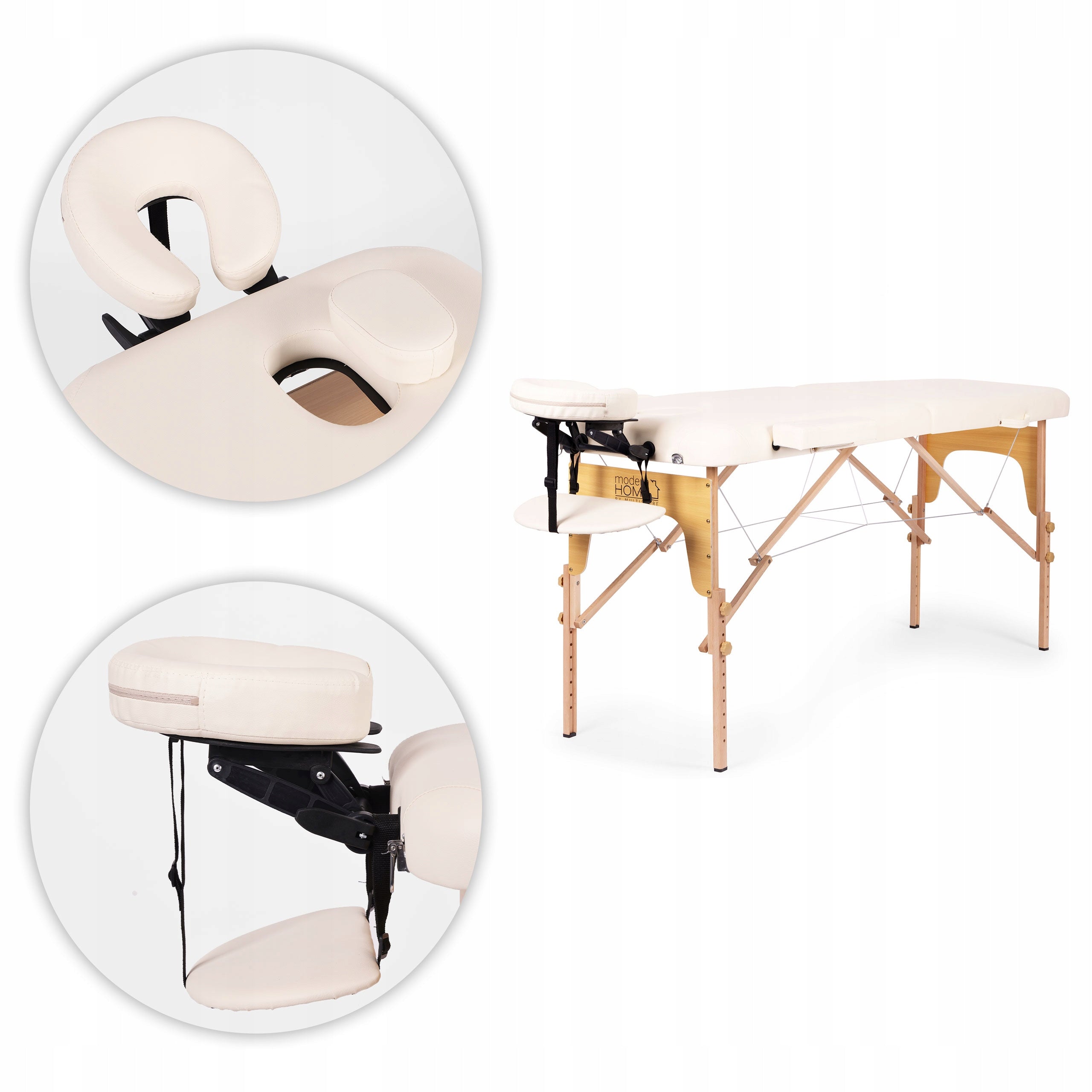 REHABILITATION MASSAGE TABLE FOLDING BED TABLE 2 SEGMENTS Kind folding table
