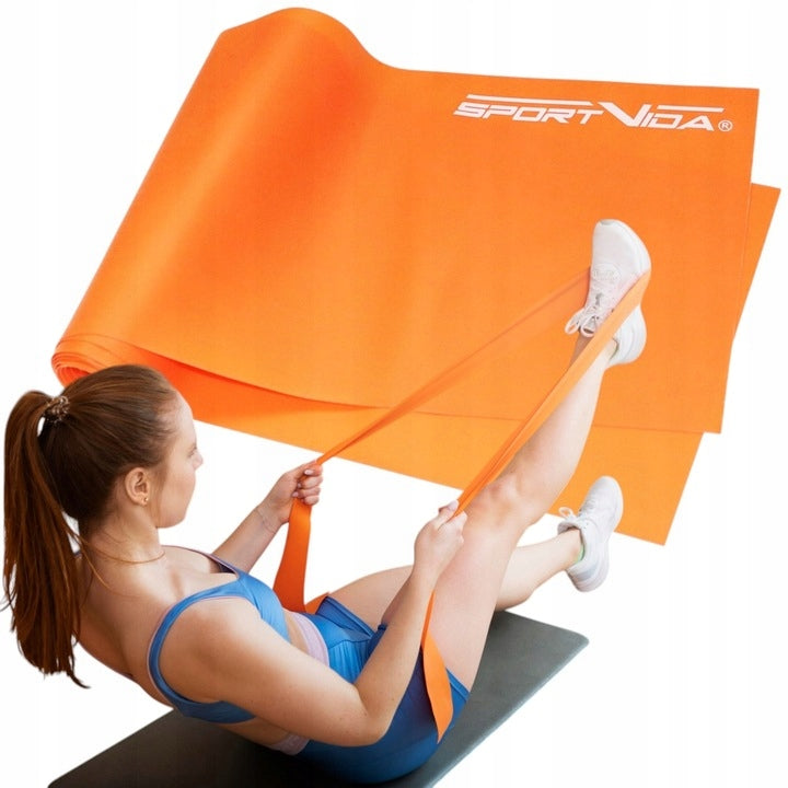REHABILITATION RUBBER TAPE FOR EXERCISE 2M FITNESS SPORTVIDA
