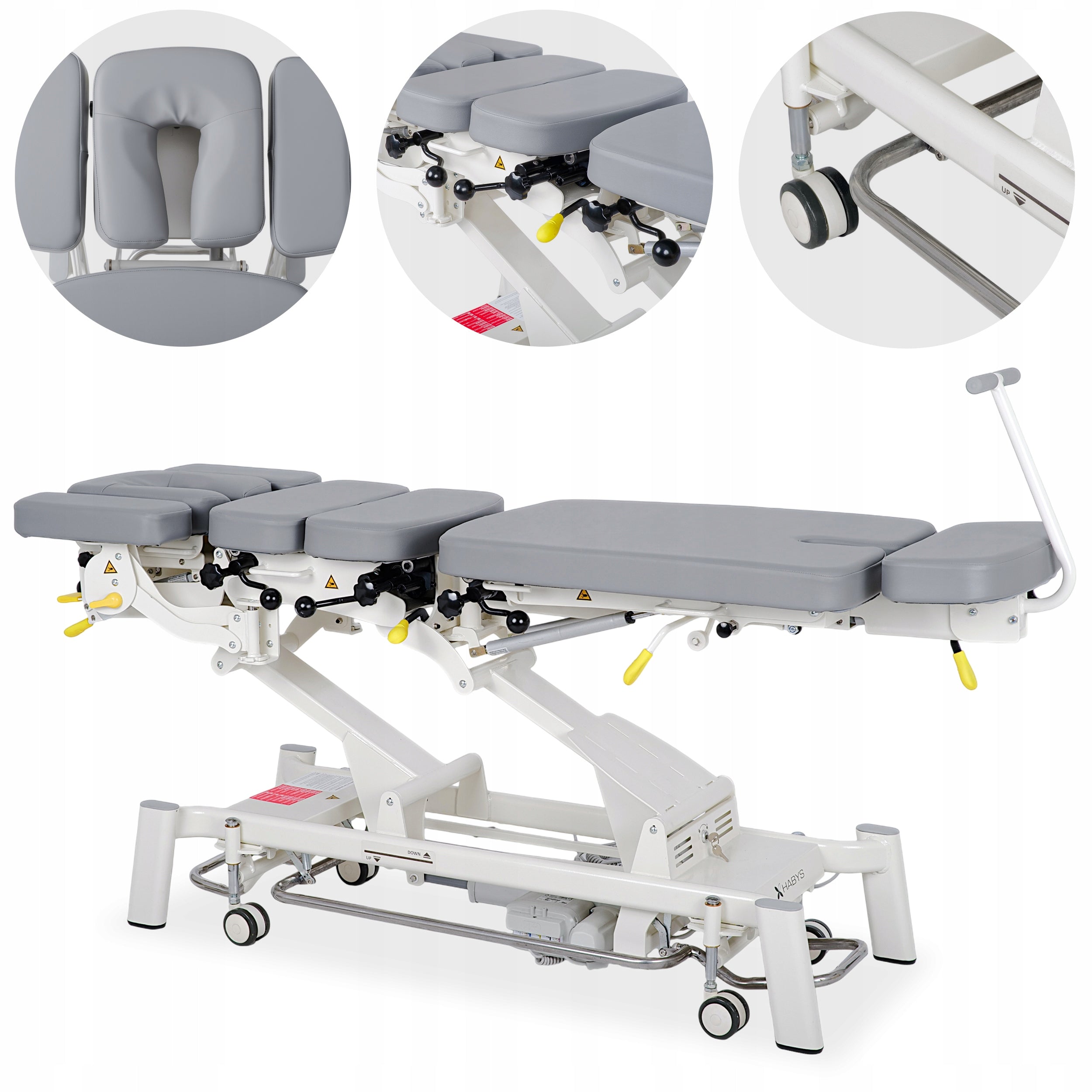 REHABILITATION TABLE FOR MANUAL THERAPY CHIROPRACTIC UPRIGHT CHIRO Z7
