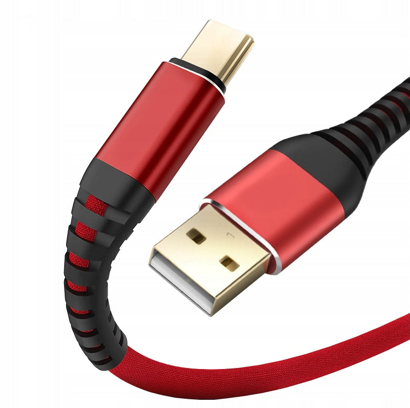 REINFORCED TYPE-C QUICK CHARGE CABLE LONG 2m Koanni