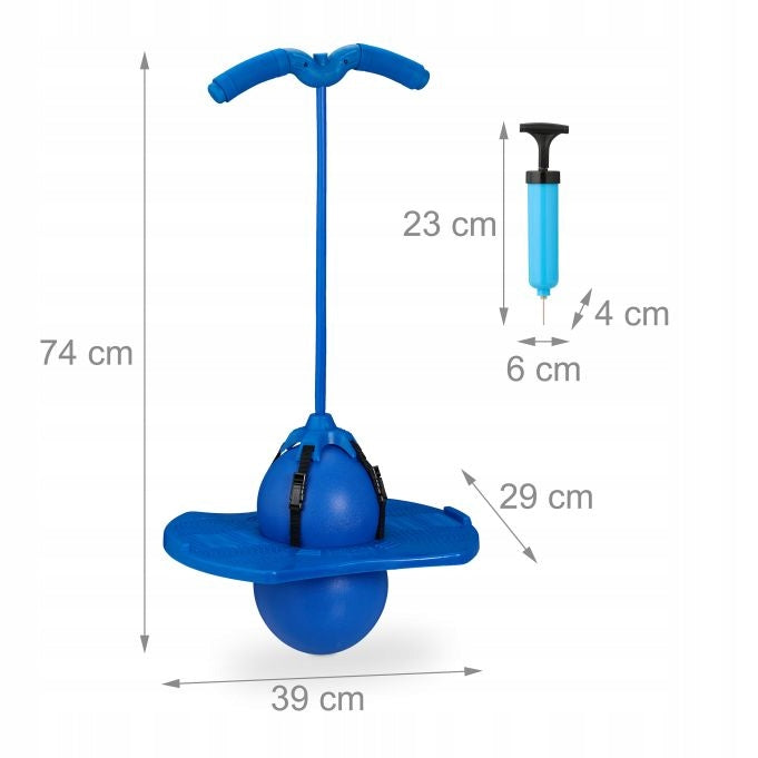 RELAXDAYS POGO BALL FOR KIDS JUMPER FOR KIDS UP TO 100KG POGO JUMPER Manufacturer code 10050471