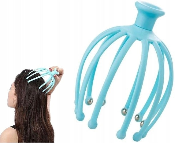 RELAXING OCTOPUS HEAD MASSAGER FOR RUBS