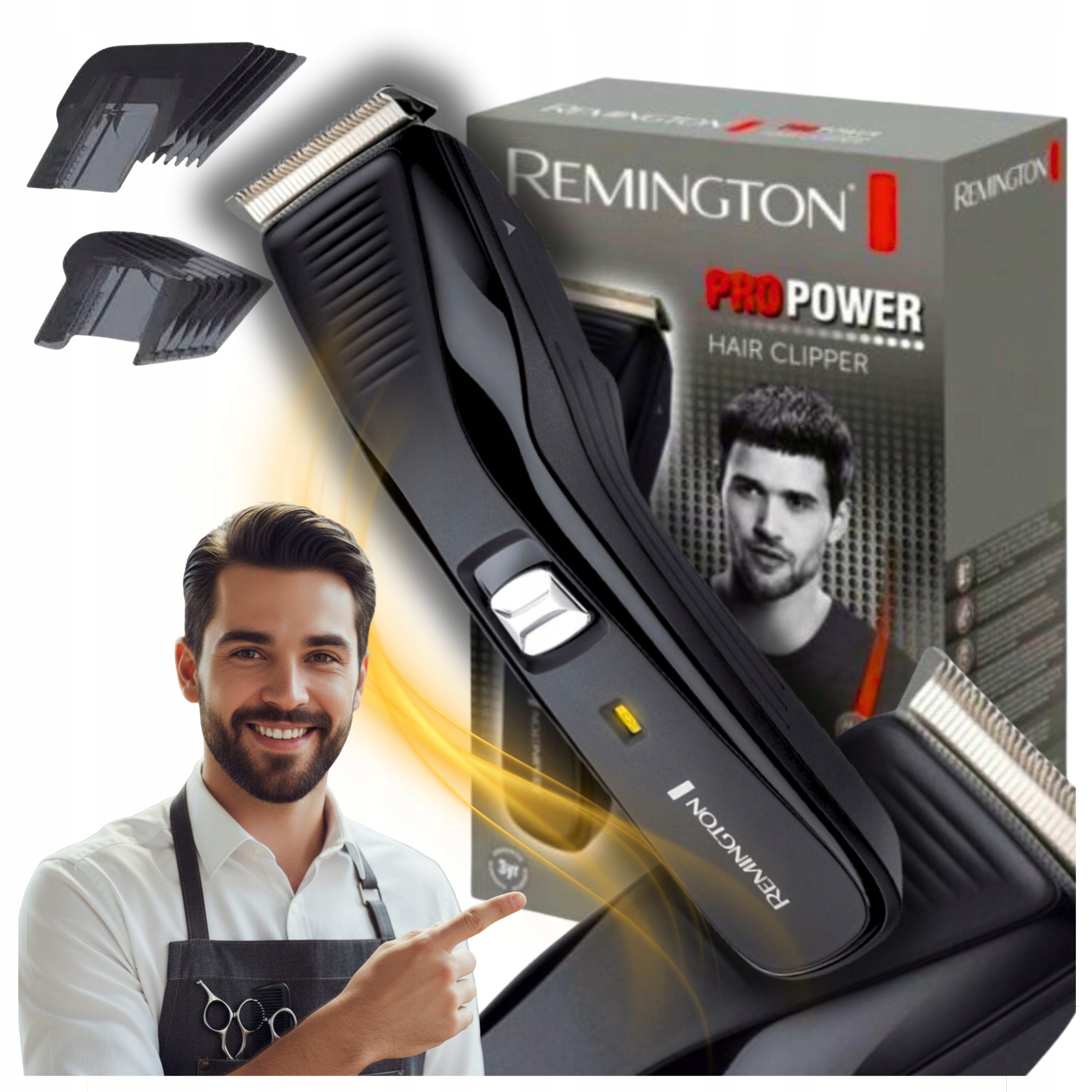 REMINGTON HAIR CLIPPER CORDLESS PRO MODERN
