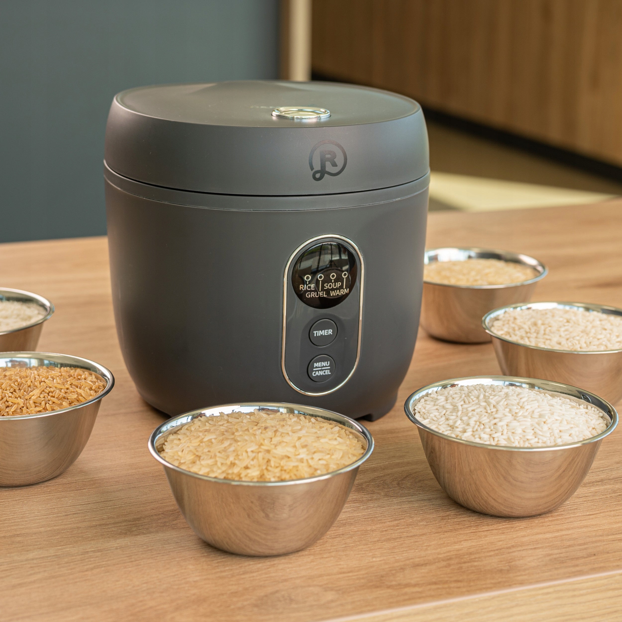 REMOSKA MARIA Rice Cooker 0,8 l / 4 servings, 4 programs, display Manufacturer code R303001
