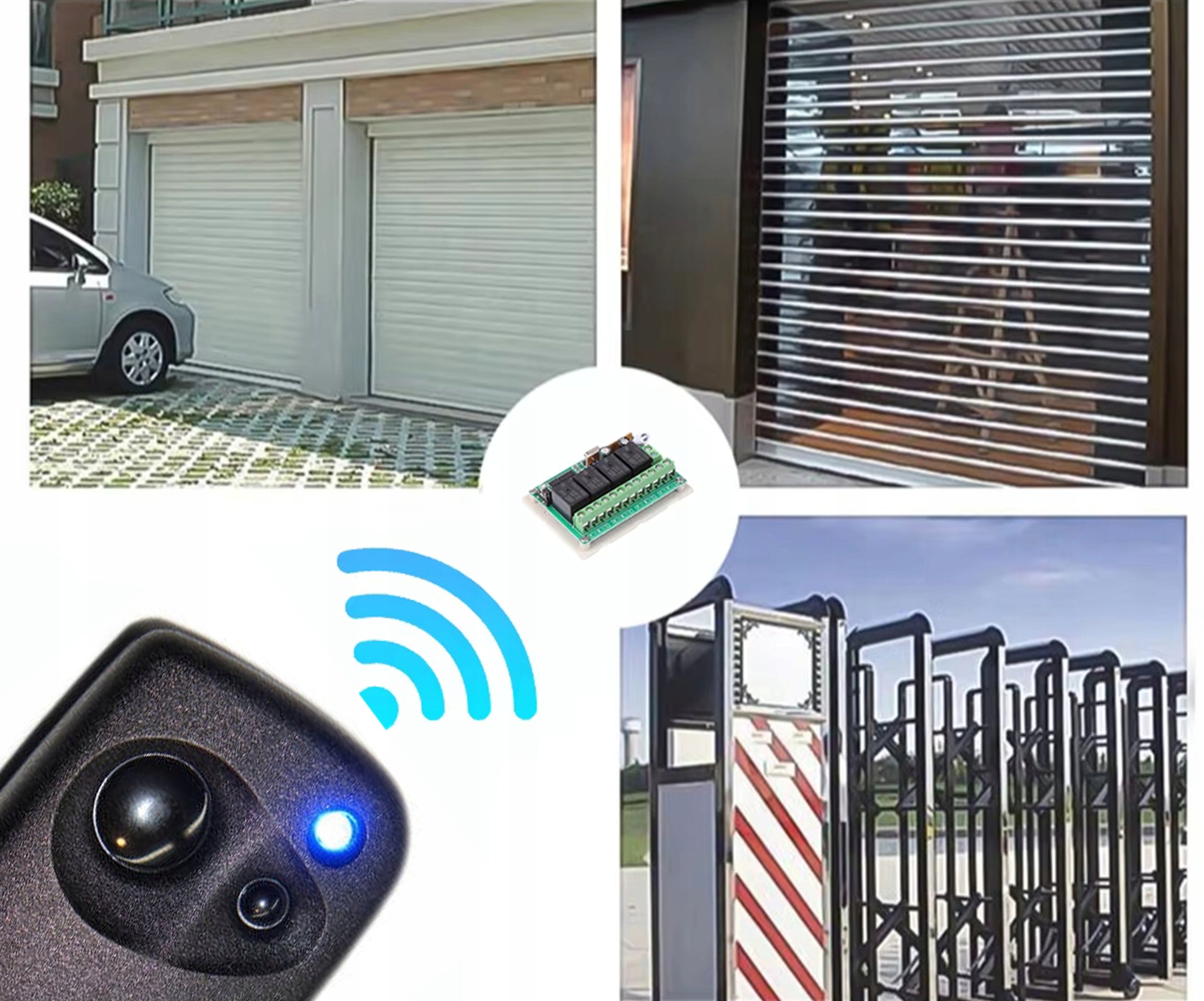 REMOTE CONTROL FOR GATE REPLACEMENT FIX 2 TO FAAC 2 CHANNEL STRONG SOLID UNIVERSAL Brand Blow