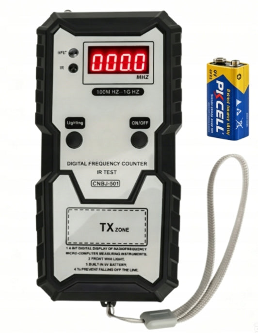 REMOTE CONTROL FREQUENCY TESTER DIGITAL DISPLAY WITH HIGH ACCURACY