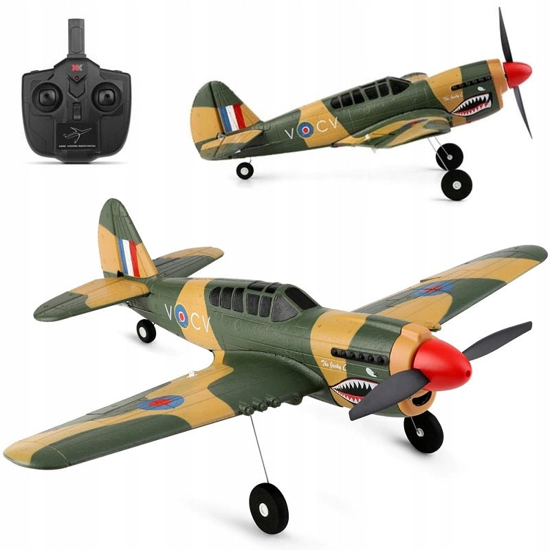 REMOTE CONTROLLED AIRCRAFT WL Toys flying green foam range 150 m