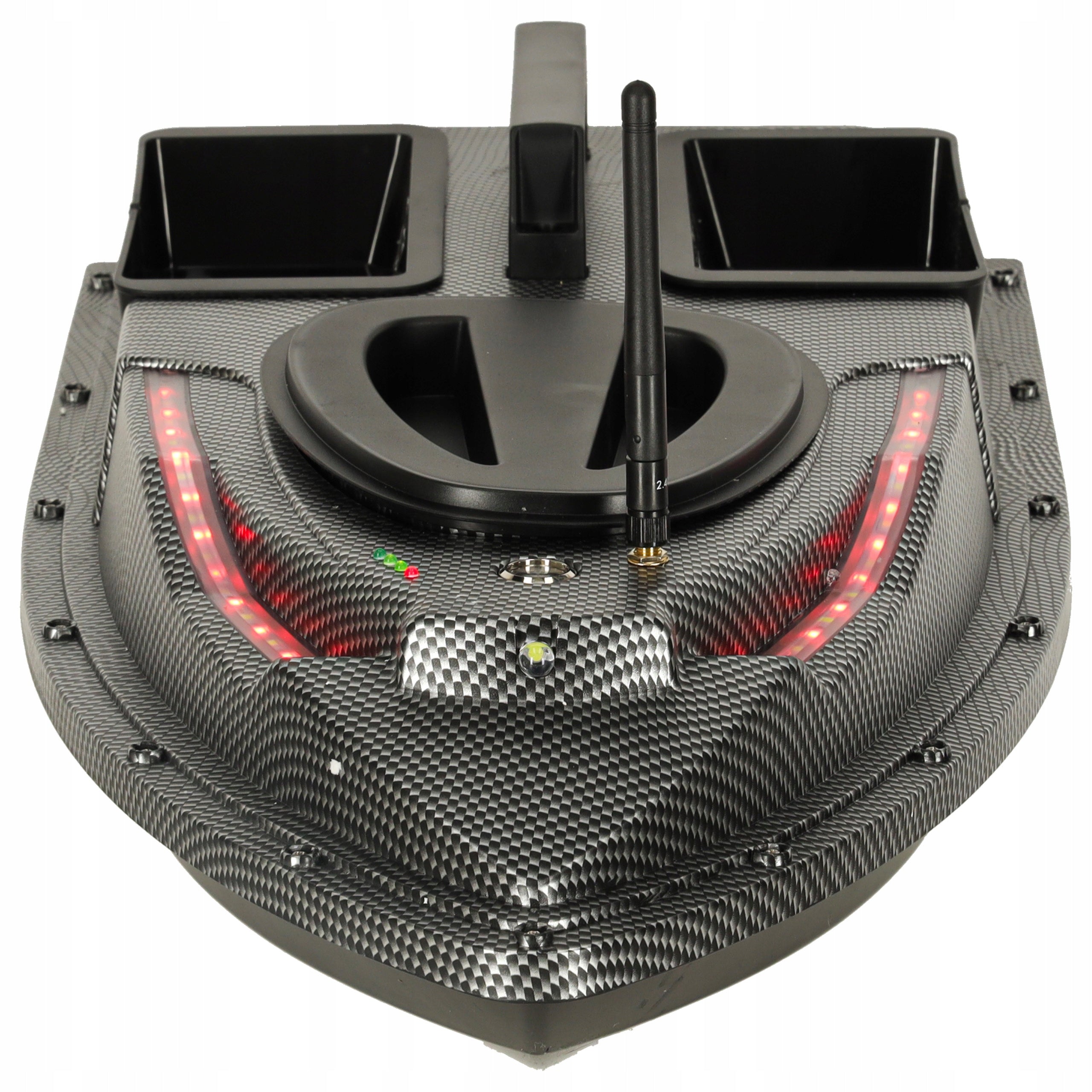 REMOTE CONTROLLED BAIT BOAT 2 FEEDERS BOAT GPS FLYTEC V900 5,4 KM/H Maximum speed 1.5 m/s